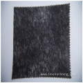 Low temperature fusing polyester paper interlining fabric